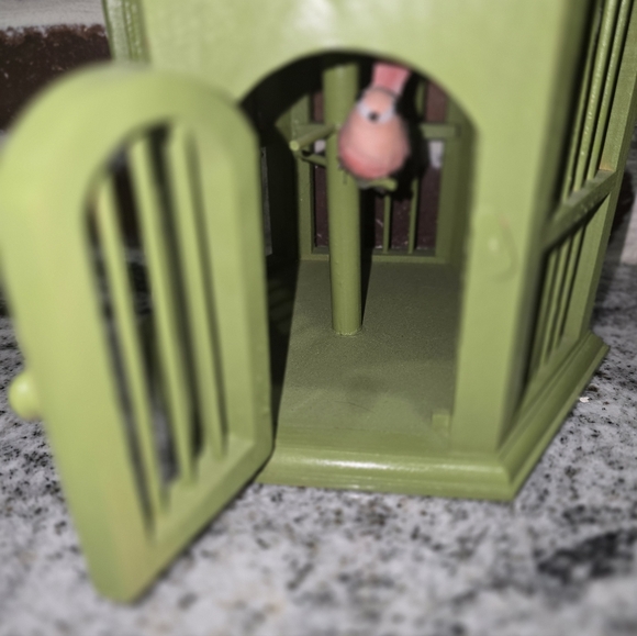 Victorian Style Birdcage That Has Handmade Bird. - Picture 3 of 5